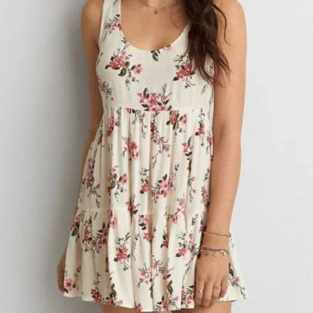 American Eagle floral babydoll dress